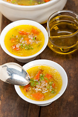 Image showing Syrian barley broth soup Aleppo style