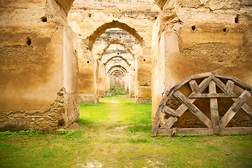 Image showing old moroccan granary in the  