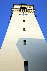 Image showing olgiate   old abstract in  italy      and church tower bell sunn