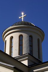 Image showing Top of church