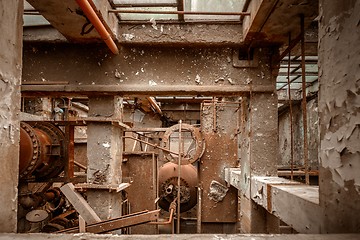 Image showing Dark and abandoned place