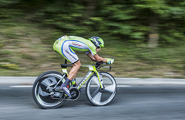 Image showing The Cyclist Maciej Bodnar