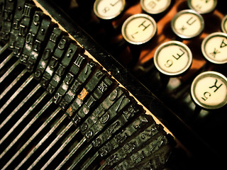 Image showing Antique Corona typewriter