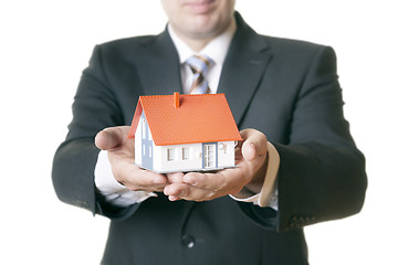 Image showing house in hands