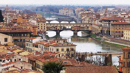 Image showing Ponte Vecchio, Florence, Italy