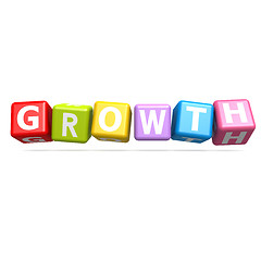 Image showing Cube puzzle growth