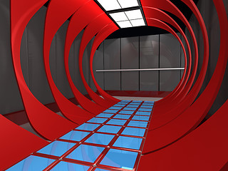 Image showing Futuristic Interior
