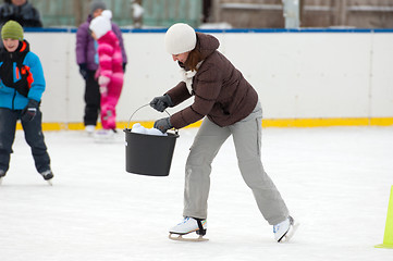 Image showing Funny tournament on the rink