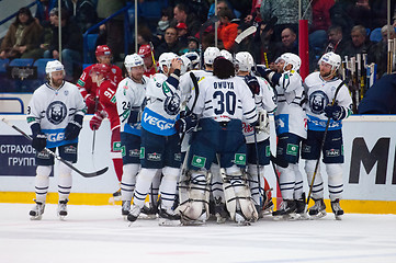 Image showing Medvezhchak team rejoice of win