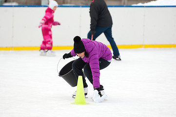 Image showing Funny tournament on the rink