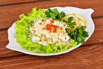 Image showing Seafood salad