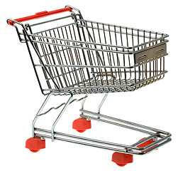 Image showing Shopping Trolley Cutout