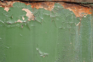 Image showing Texture of old metal surface