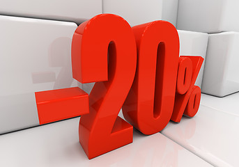 Image showing 3D 20 percent