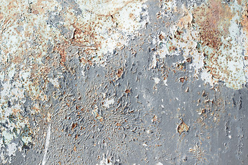 Image showing Texture of old metal surface