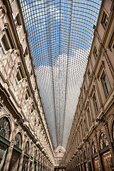 Image showing La galerie de la Reine in Brussels, Belgium