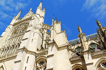 Image showing Our Lady of Amiens Cathedral in France