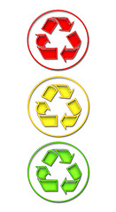 Image showing Recycling light