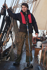 Image showing Young sailor