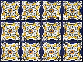 Image showing Decorative ceramic tiles