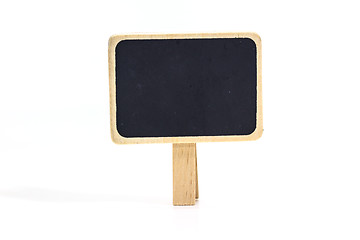 Image showing blank billboard wood