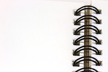 Image showing  blank notebook