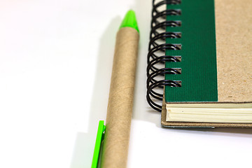 Image showing  blank notebook