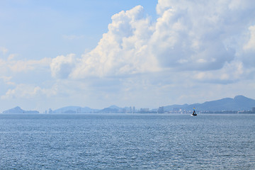 Image showing beautiful beach and tropical sea