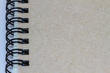 Image showing  blank notebook