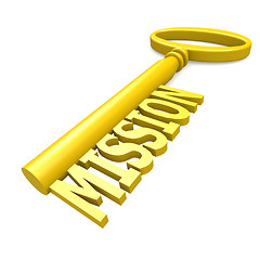 Image showing Key to mission