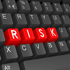 Image showing Risk keyboard