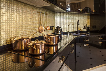 Image showing luxury  kitchen