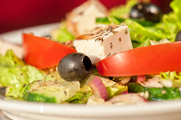 Image showing Greek salad