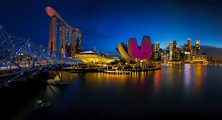 Image showing Singapore skyline