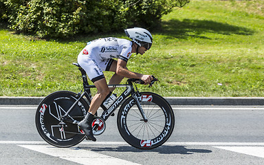 Image showing The Cyclist Florian Vachon