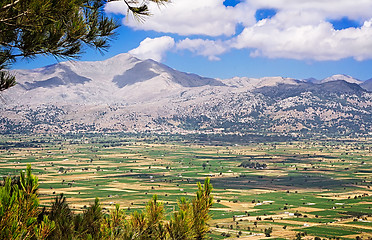 Image showing Mountain landscape, Crete, Greece.