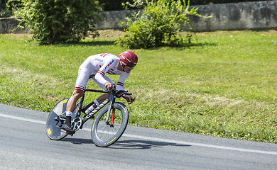 Image showing The Cyclist Gatis Smukulis