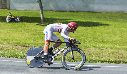 Image showing The Cyclist Gatis Smukulis