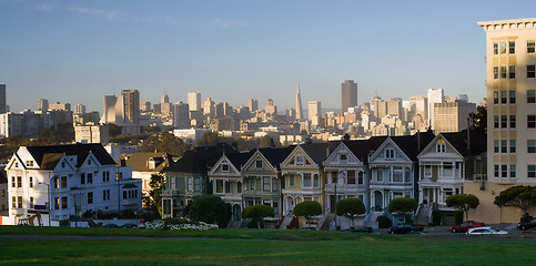 Image showing Painted Ladies Residential Homes Alamo Park San Francisco