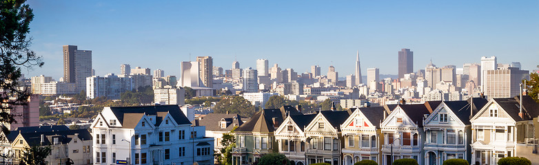 Image showing Painted Ladies Residential Homes Alamo Park San Francisco