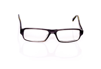 Image showing Black Optical Glasses On White