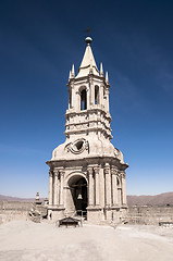 Image showing Cathedral Tower bell of Arequipa