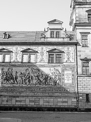 Image showing  Fuerstenzug Procession of Princes in Dresden, Germany 