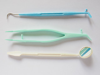 Image showing Dentist tools