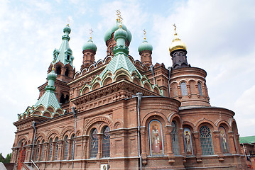 Image showing Brick church