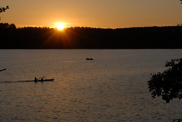 Image showing sunset