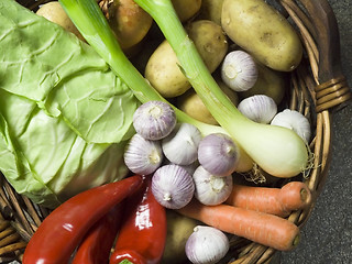 Image showing vegetables