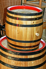 Image showing Small barrel