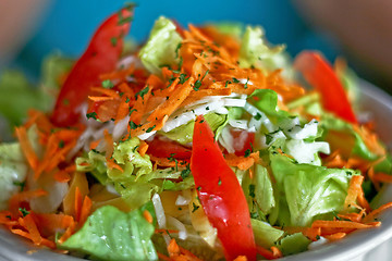 Image showing Vegetable salad