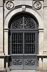 Image showing Ornate door in Seville